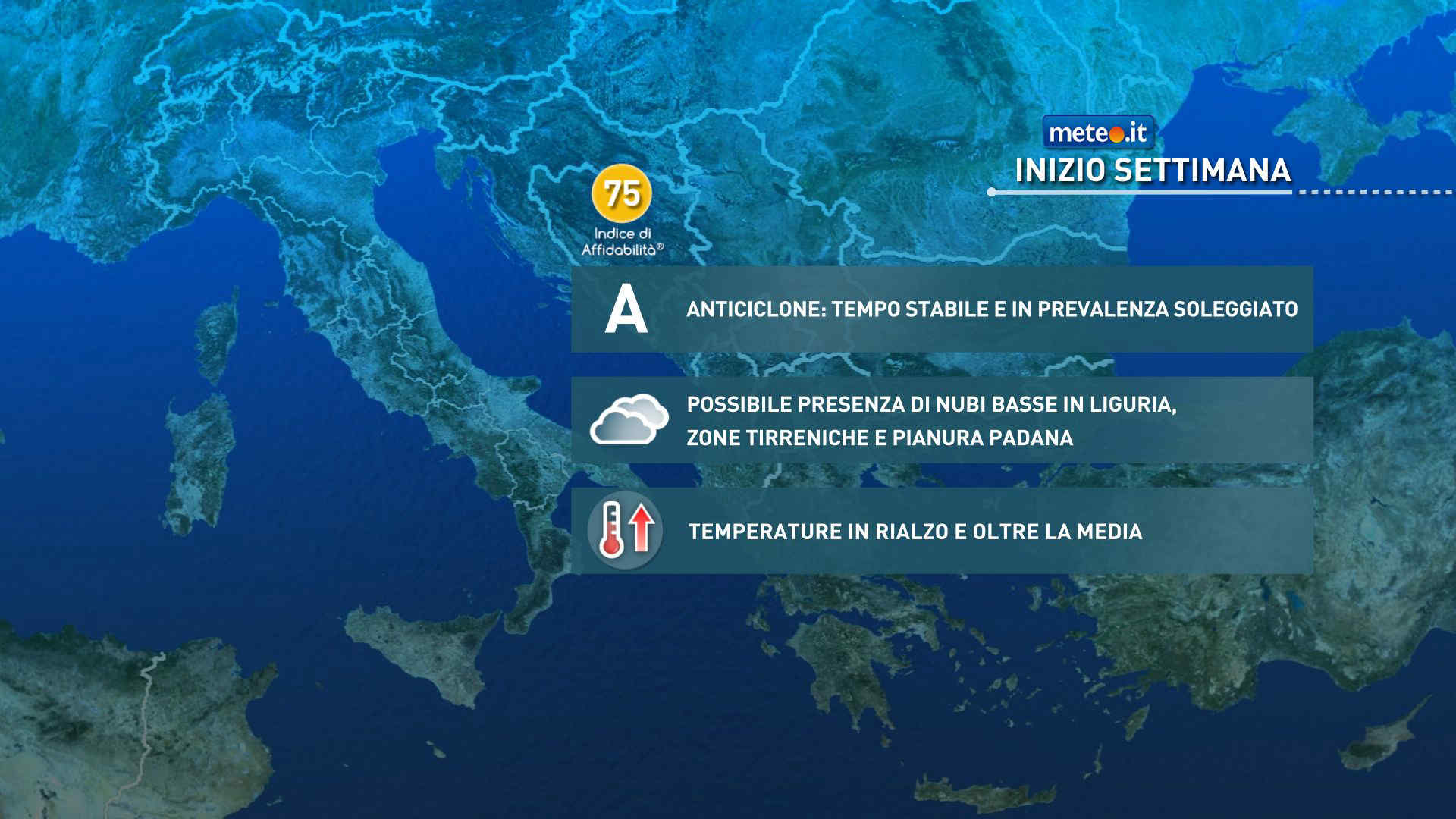 Meteo, da domenica 22 febbraio arriva l'Anticiclone delle Azzorre