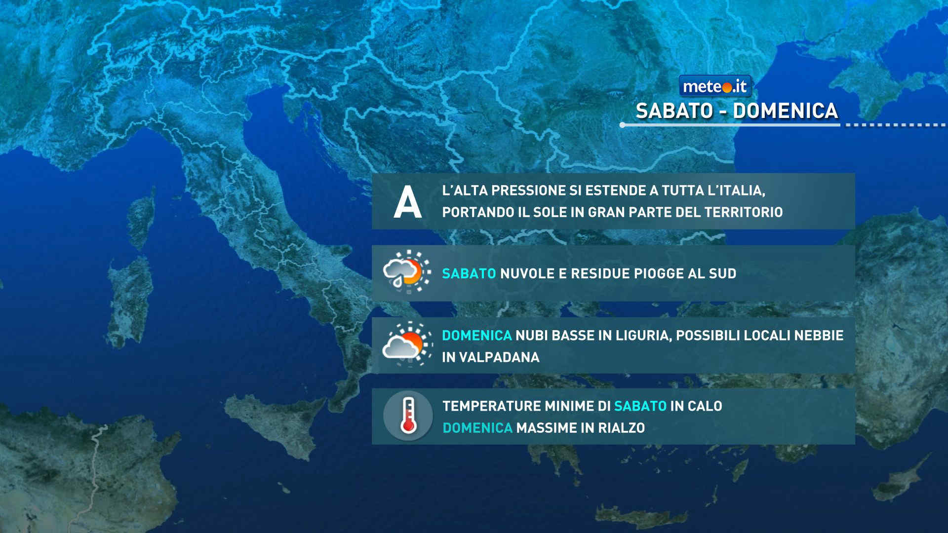 Meteo 20 febbraio: piogge residue al Sud! Poi sarà alta pressione