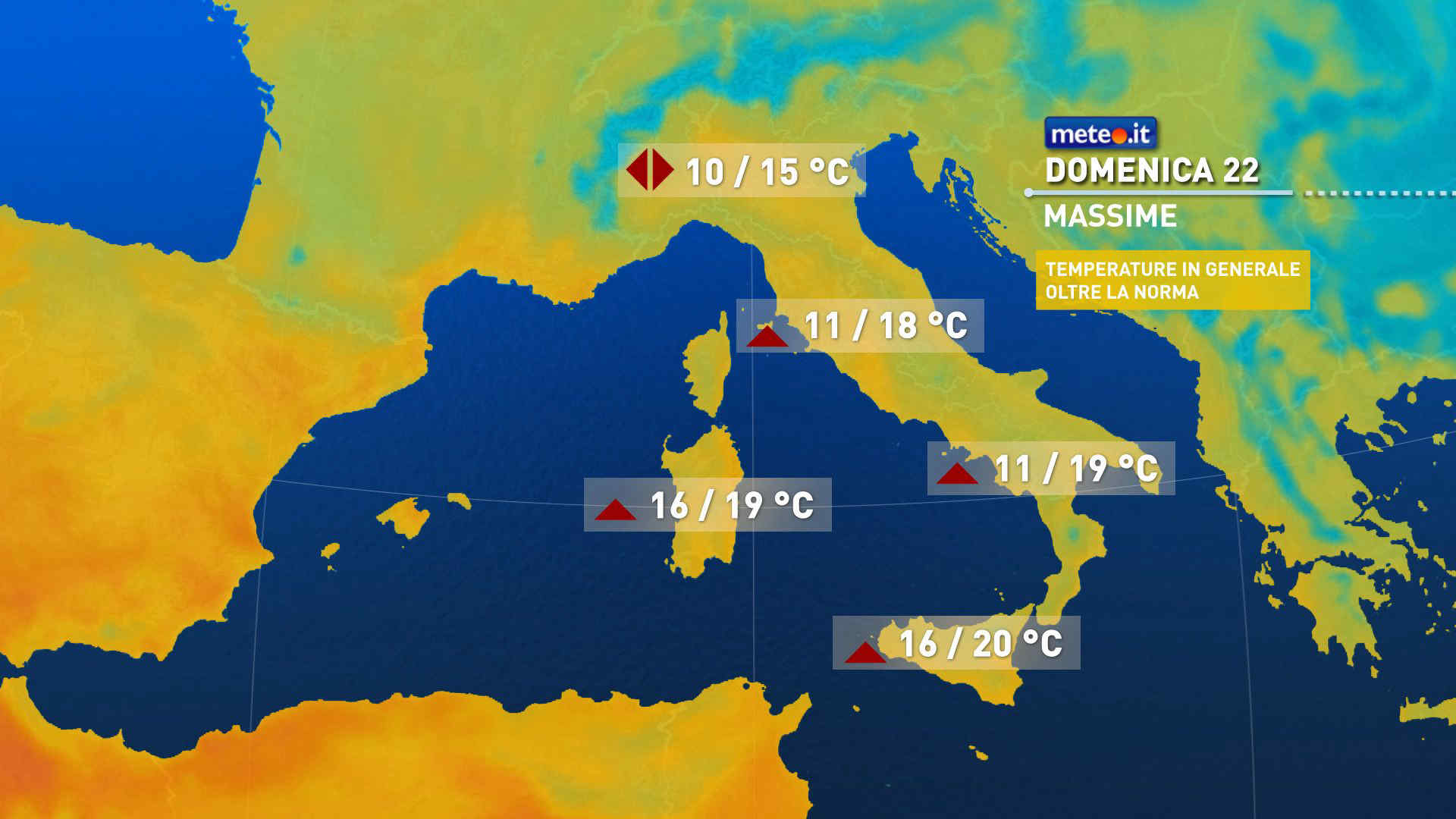 Meteo 22 febbraio: al via fase stabile e mite! Molte nebbie