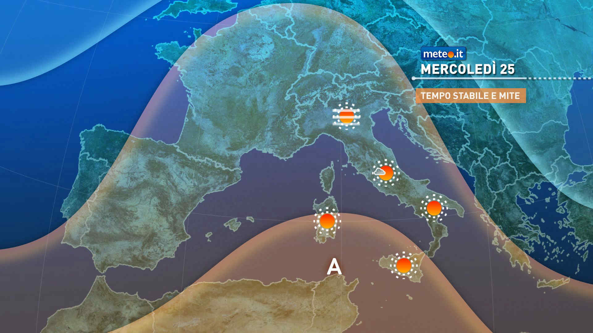 Meteo: anticiclone ben saldo fino a venerdì 27! Inizio marzo con ritorno delle piogge?