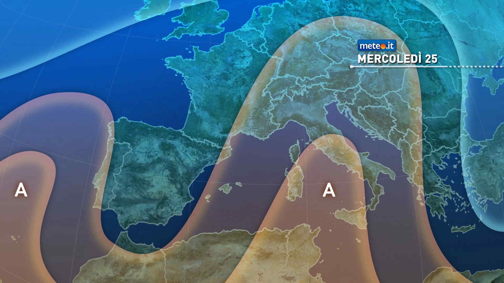 Meteo, alta pressione sull'Italia: tempo stabile e mite per diversi giorni