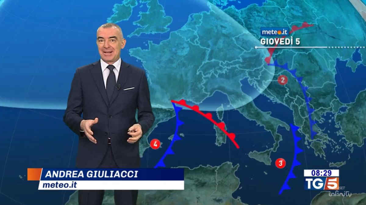 Meteo 5 febbraio: Italia senza protezione, in arrivo forte maltempo e raffiche di tempesta