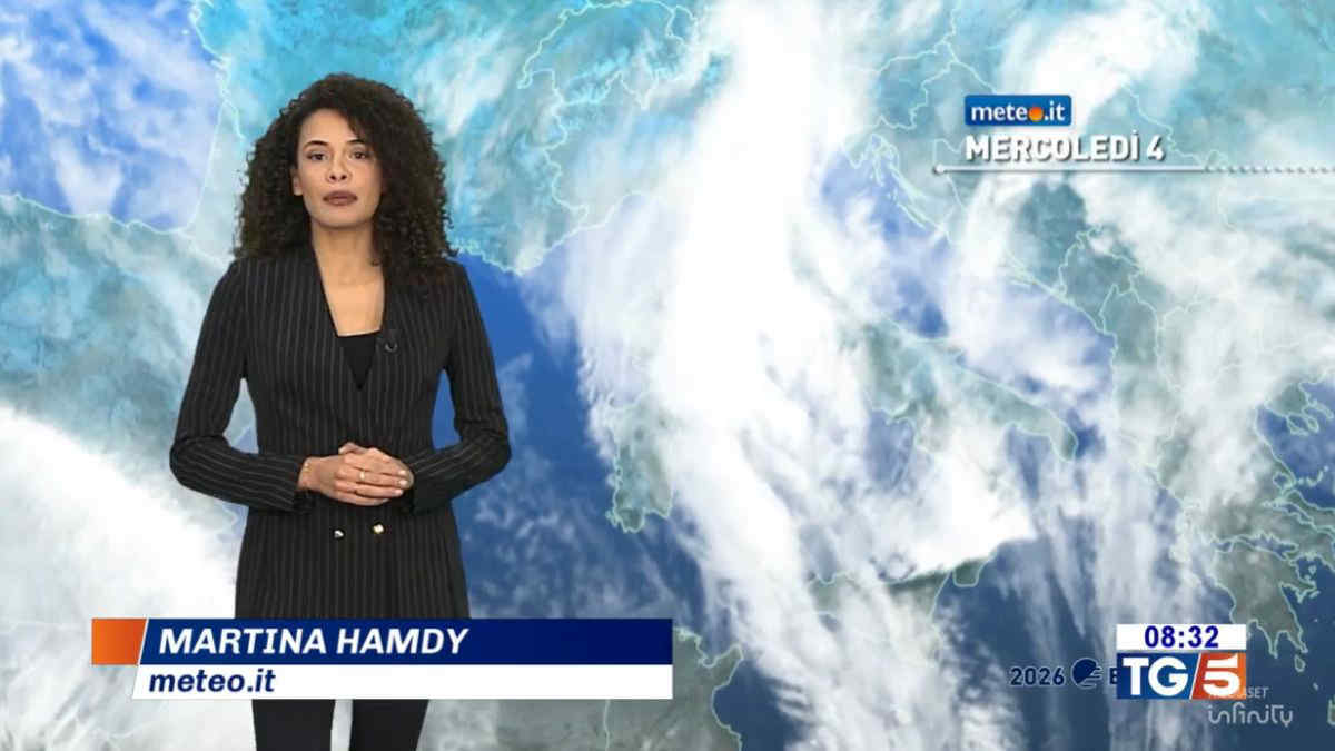 Meteo, ancora maltempo: 4 febbraio con molte piogge e vento di burrasca