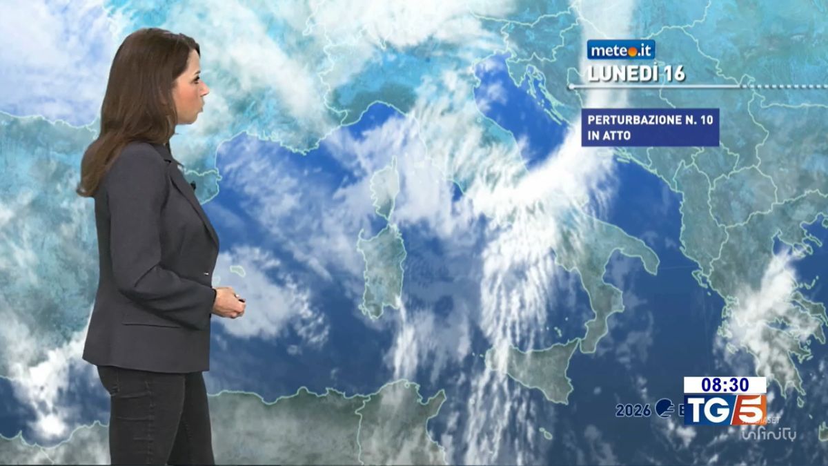 Meteo: nuova perturbazione oggi (16 febbraio). Le zone a rischio maltempo