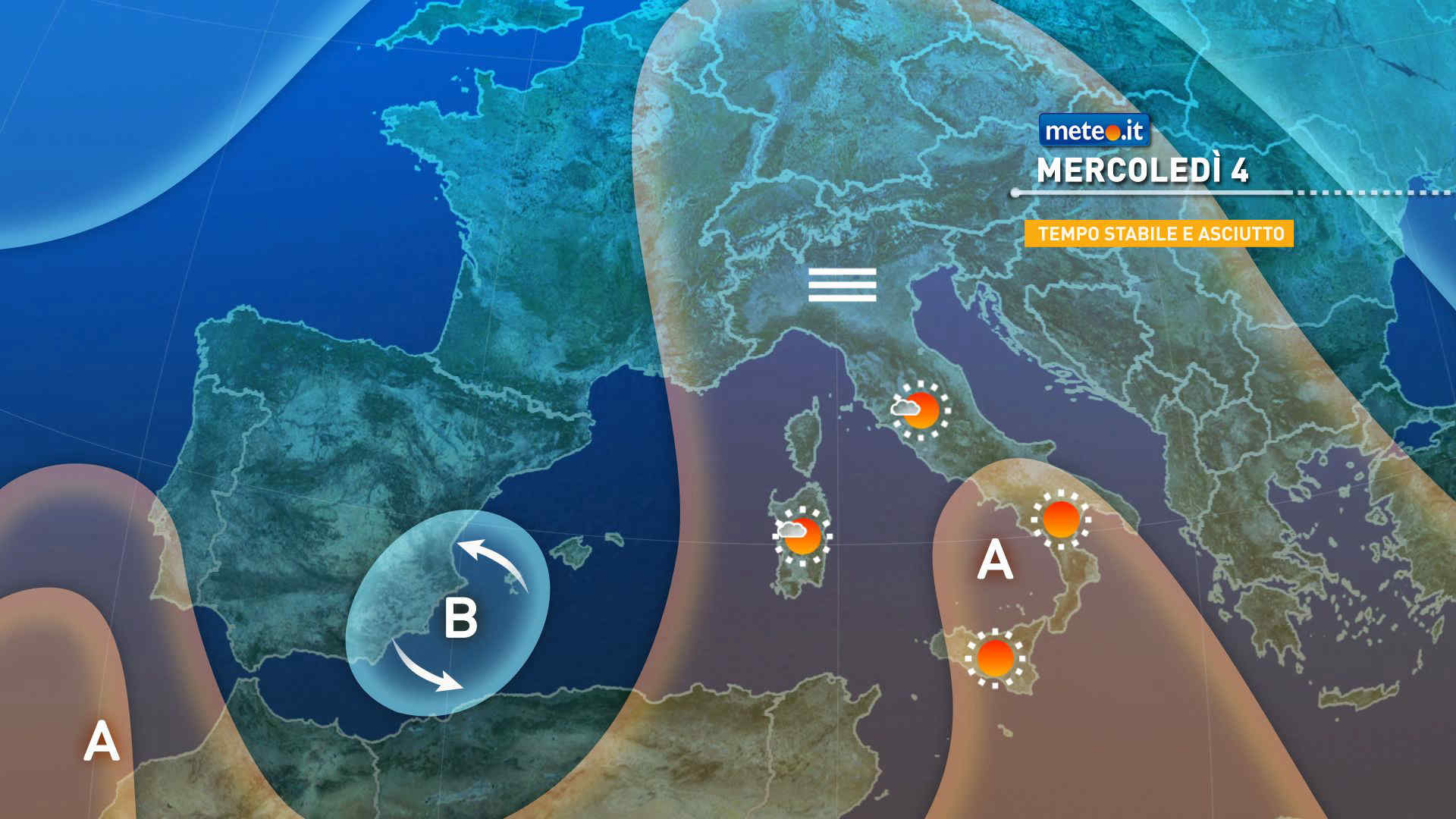 Meteo: fino al 6 marzo tempo stabile e clima primaverile. Nel weekend peggiora?