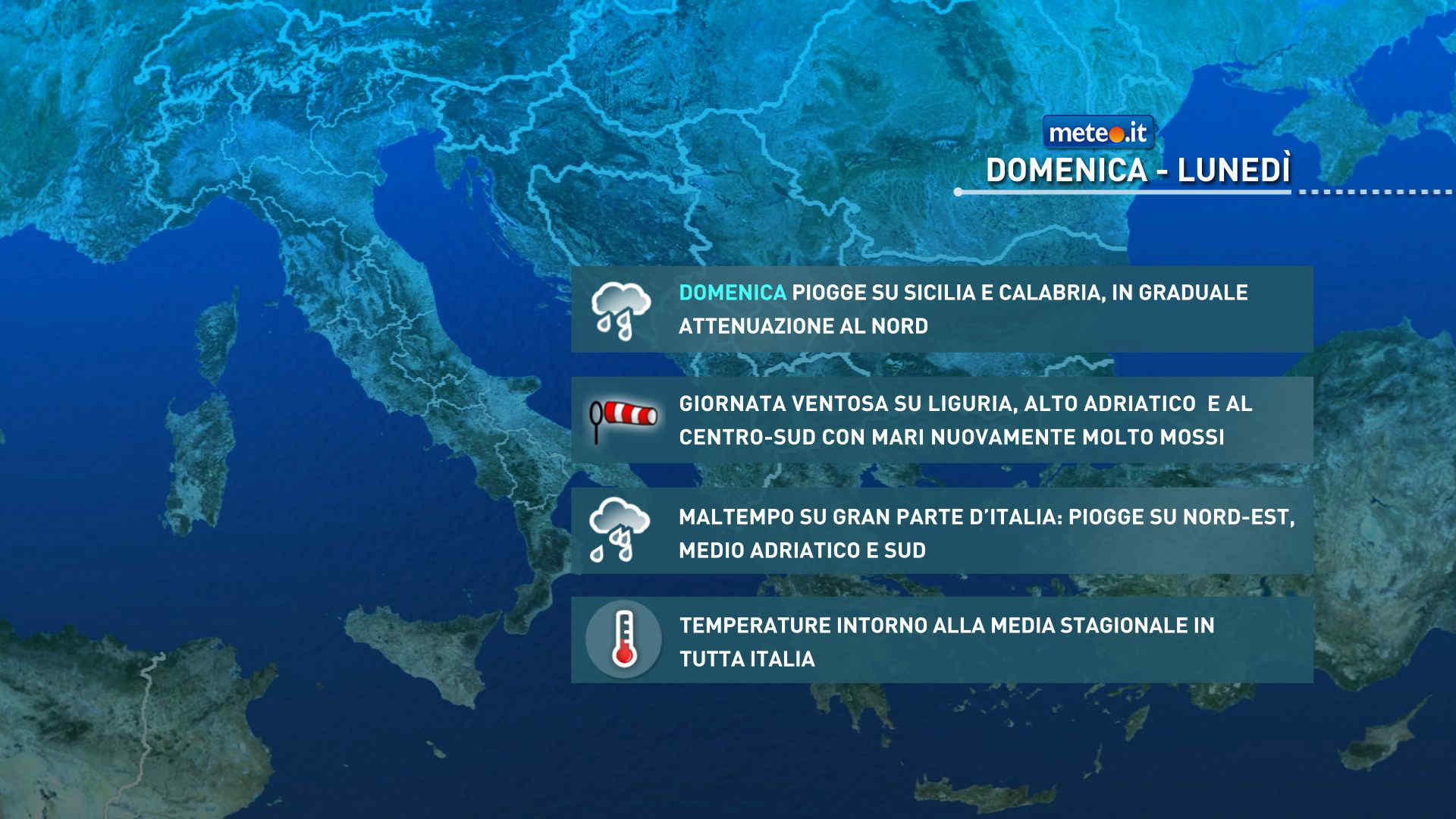 Meteo 15 marzo: maltempo, forti venti e neve a bassa quota al Nord!