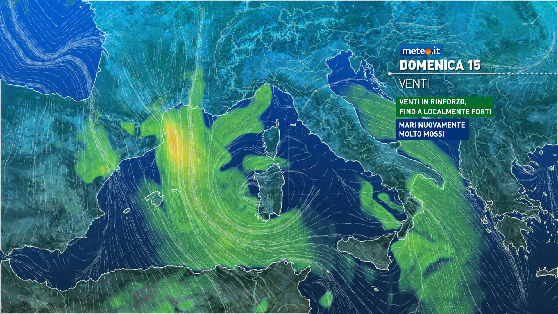 Meteo: domenica 15 marzo piogge, venti e nuove nevicate!
