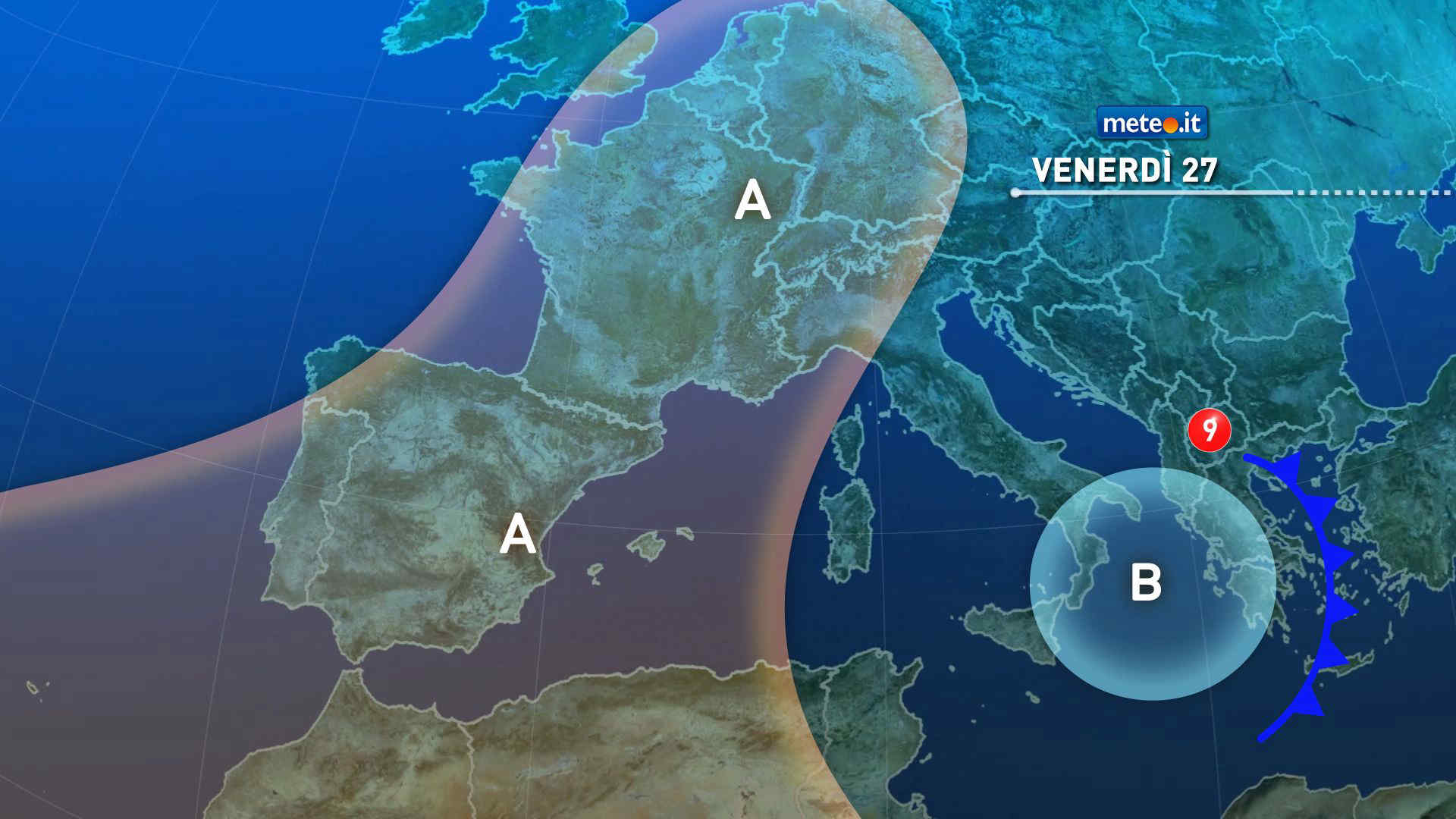 Meteo, 27 marzo con maltempo, neve e venti forti al Centro-sud: le previsioni