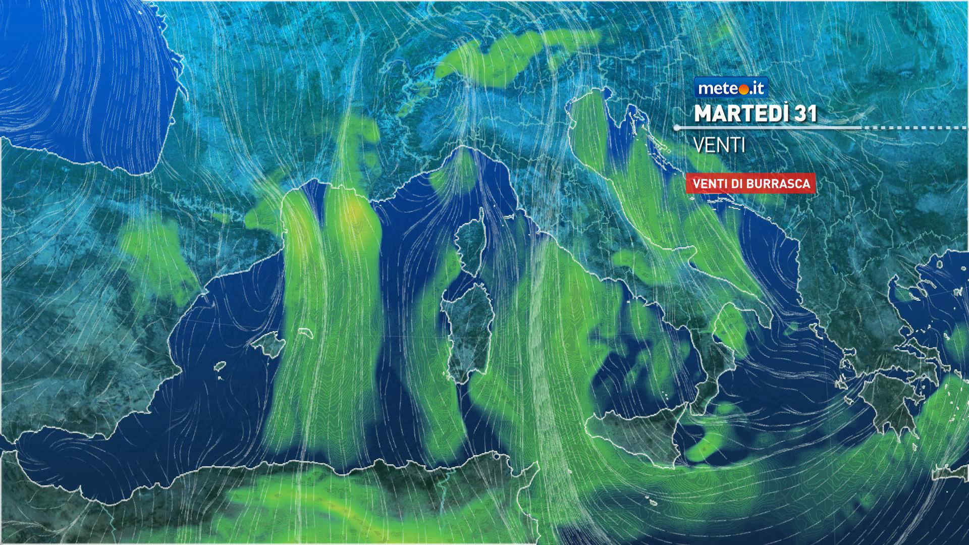 Meteo 31 marzo: la tempesta Erminio porta maltempo al Centro-Sud! Venti forti ovunque