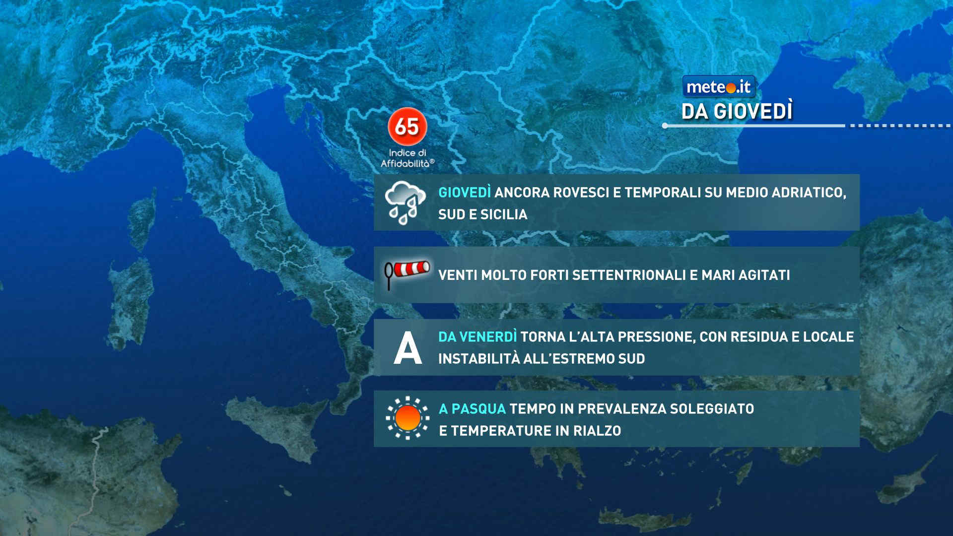 Meteo Pasqua e Pasquetta: alta pressione e tempo stabile. Clima molto mite: ecco dove