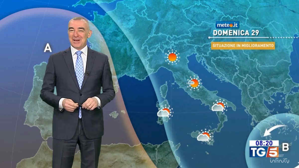 Meteo, sabato ancora instabile al Centro-sud, migliora per la Domenica delle Palme