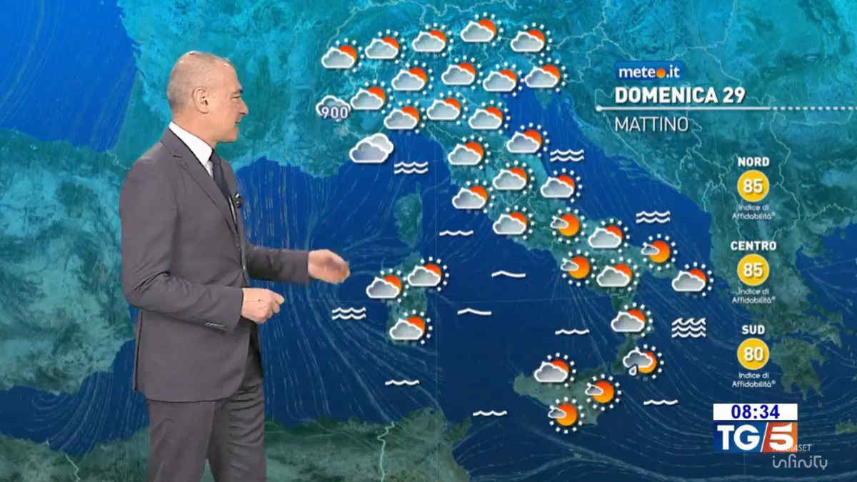 Meteo, Domenica delle Palme stabile ma si avvicina una nuova fase di maltempo