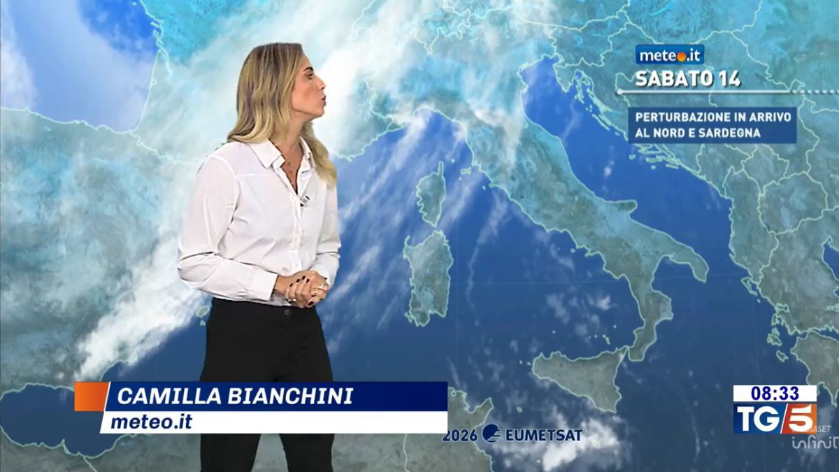 Meteo: oggi (14 marzo) piogge e nevicate abbondanti. Ecco dove