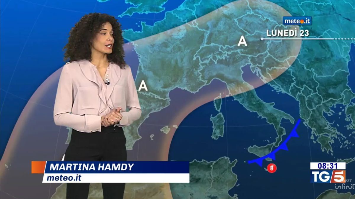 Meteo: 23-24 marzo con temporali al Centro-Sud. Le previsioni