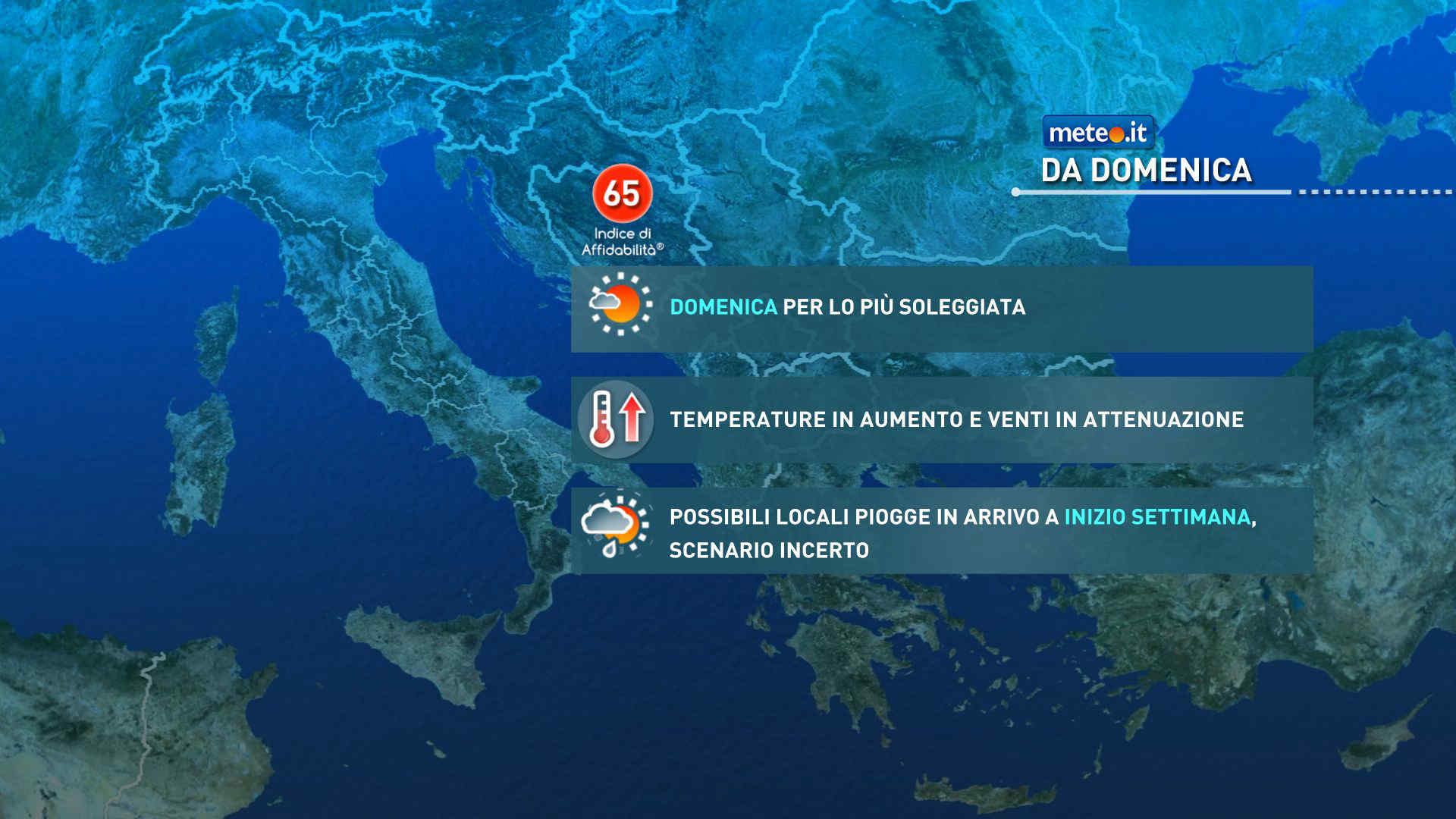 Meteo, Domenica delle Palme stabile con temperature in aumento: la tendenza