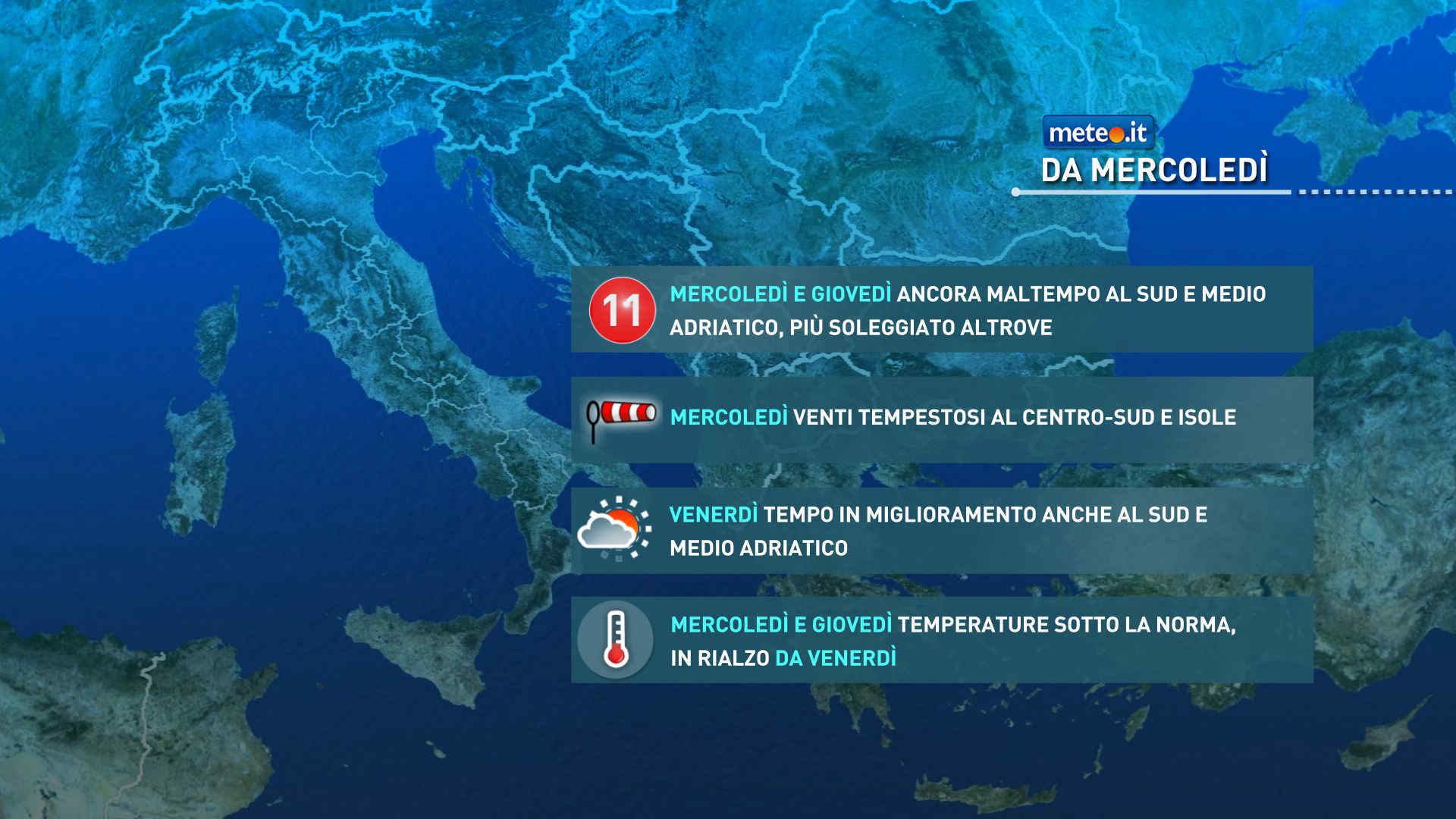 Meteo, aprile al via con forte maltempo: la tendenza meteo