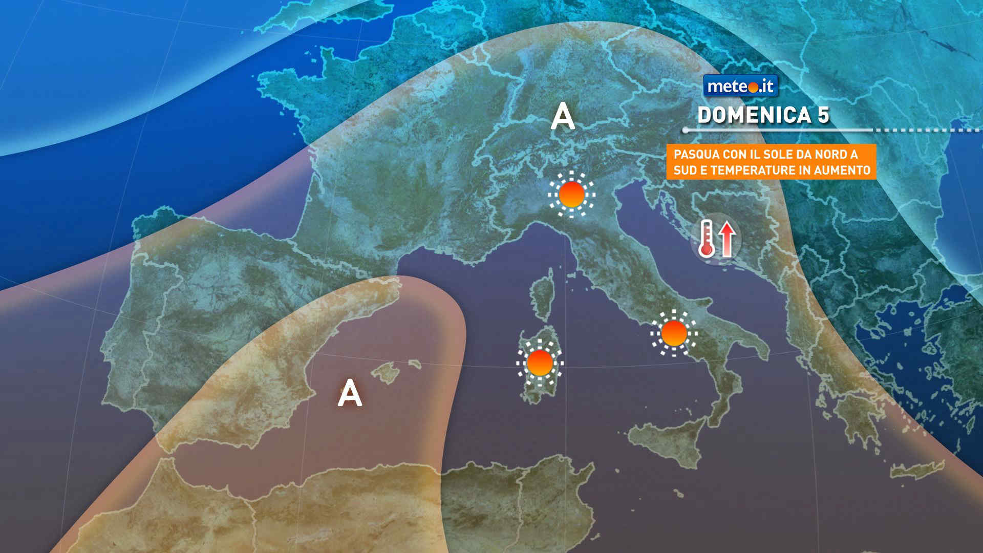Meteo, dopo il forte maltempo torna il sole per Pasqua: le previsioni