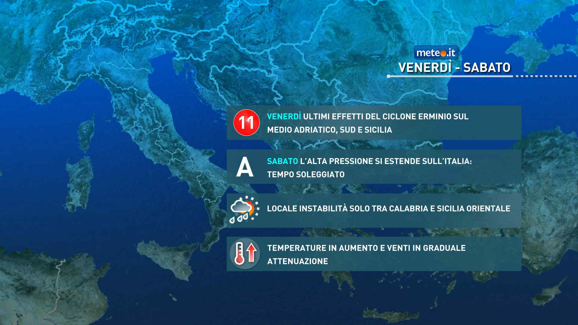 Meteo, 3 aprile con residuo maltempo poi sole per Pasqua