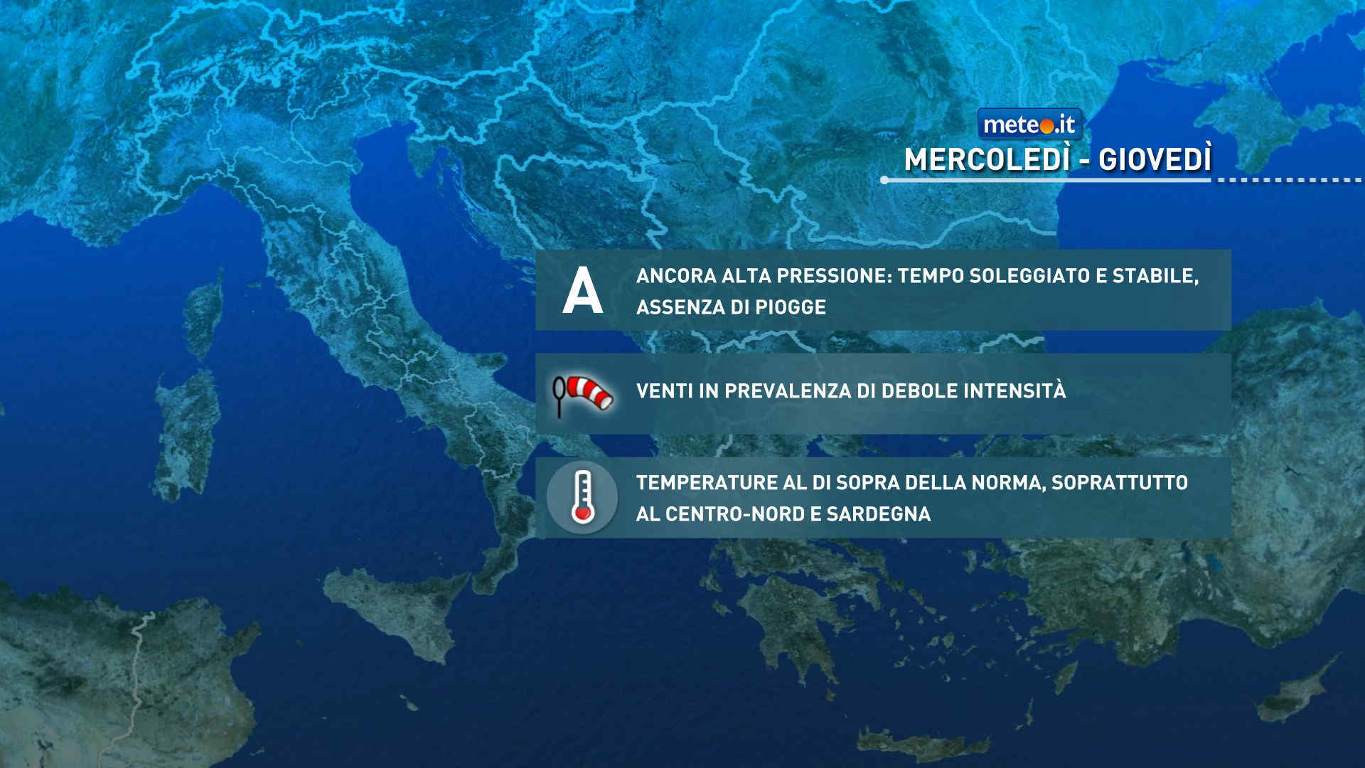 Meteo: fino a giovedì 9 alta pressione, poi torna il maltempo! Le previsioni