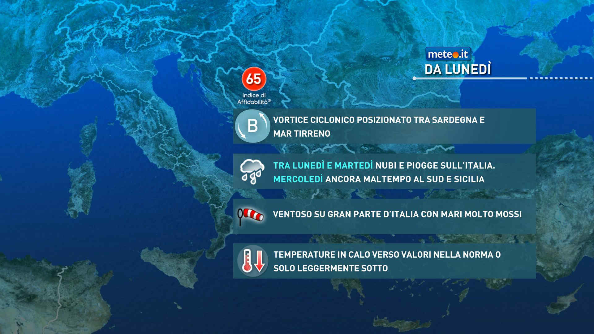 Meteo, nuova ondata di maltempo in vista. I dettagli
