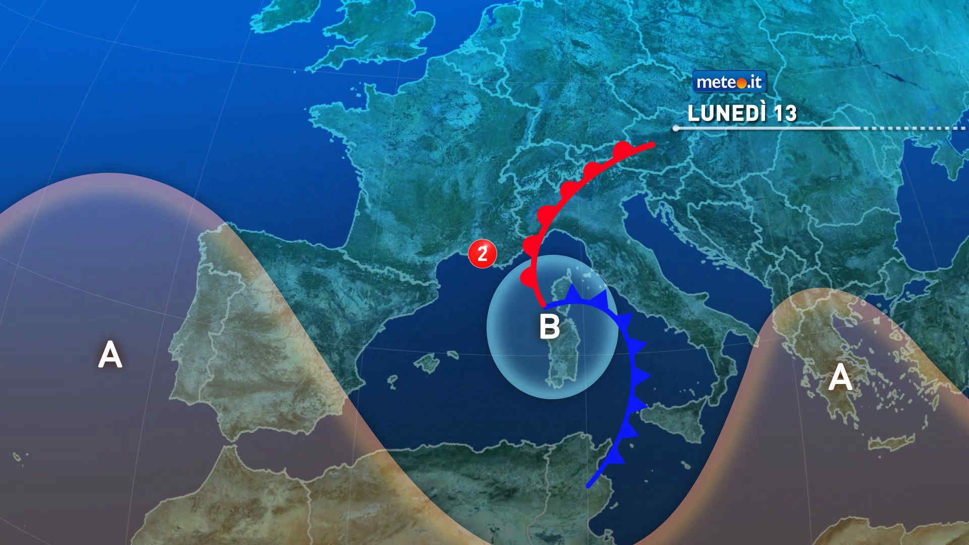 Meteo: maltempo in arrivo! Nuovo ciclone e venti in rinforzo
