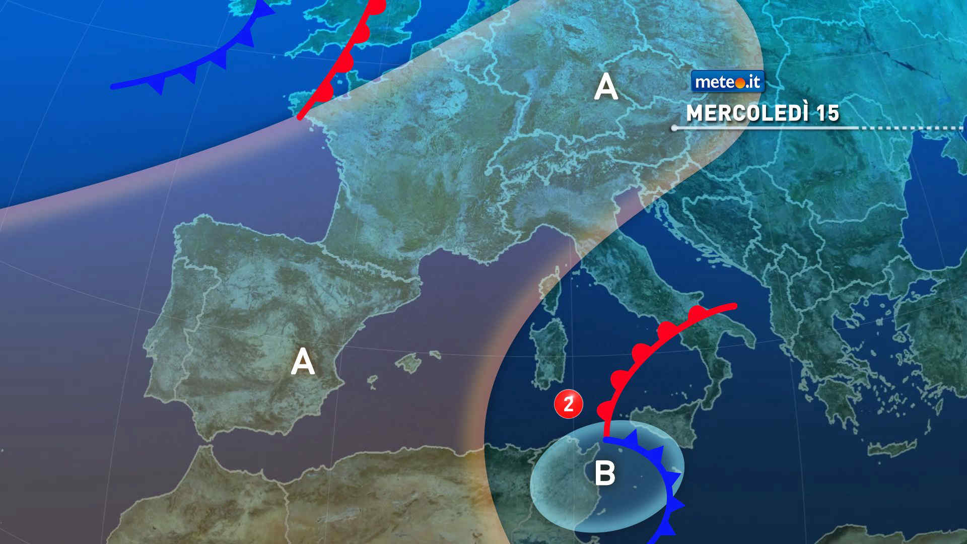 Meteo: il ciclone si fa sentire anche domani (15 aprile). Le previsioni