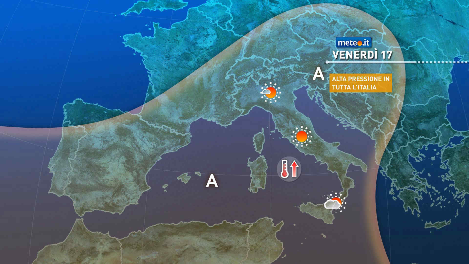 Meteo: ultima parte di settimana con ondata di caldo tipica di inizio giugno! La tendenza