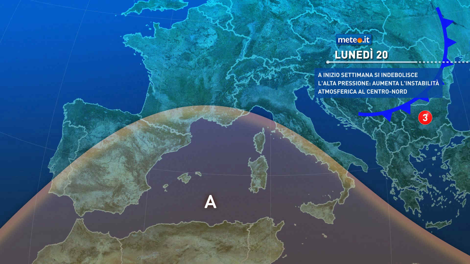 Meteo, 20 aprile a rischio temporali: ecco dove