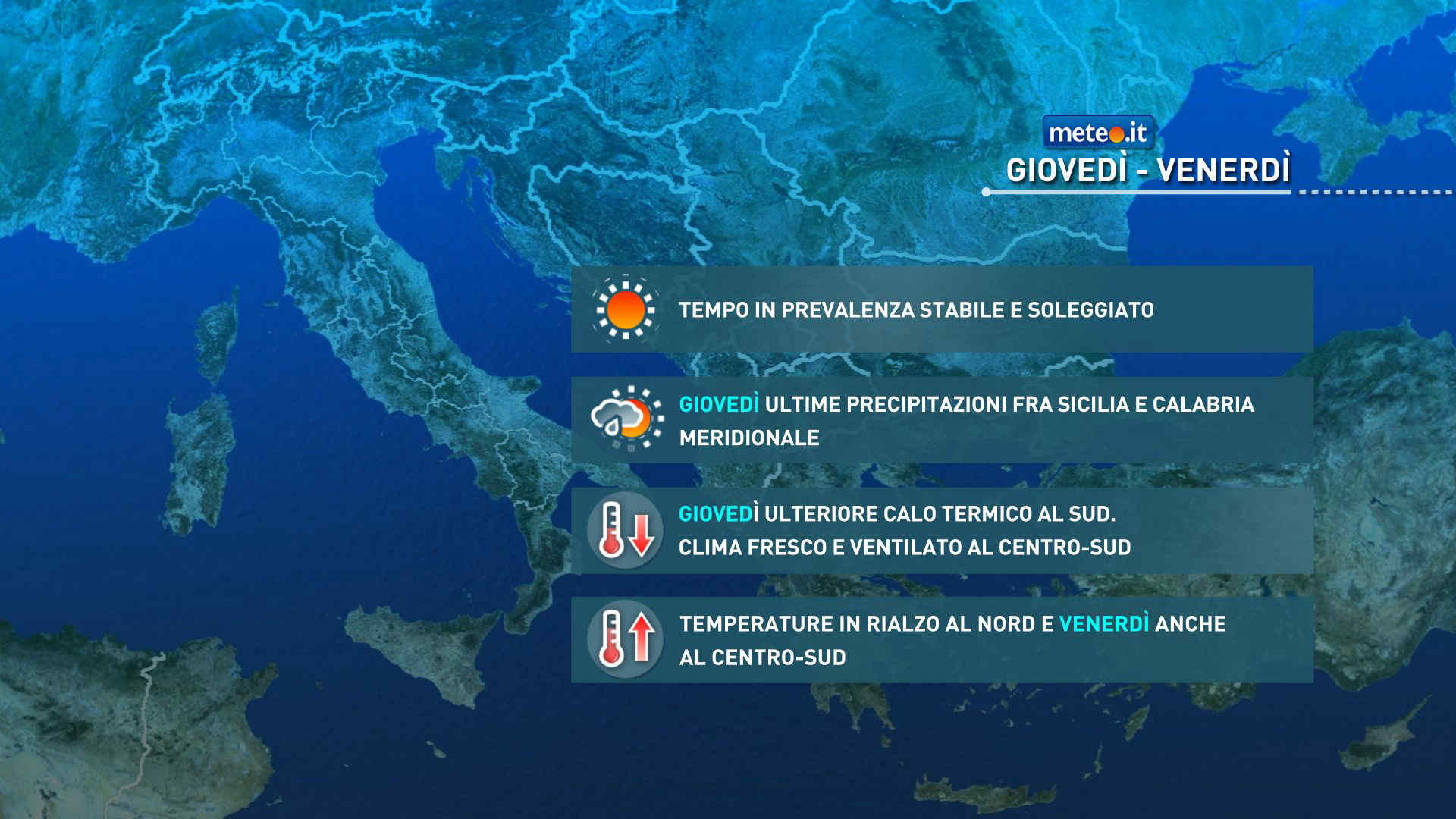 Meteo, 23 aprile con poche piogge residue poi torna l'alta pressione: le previsioni