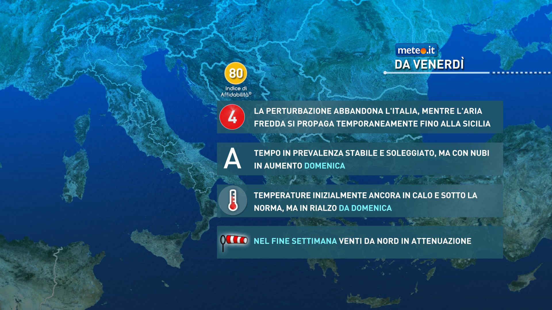 Meteo: 1° maggio fresco in alcune regioni! La tendenza per la Festa dei Lavoratori