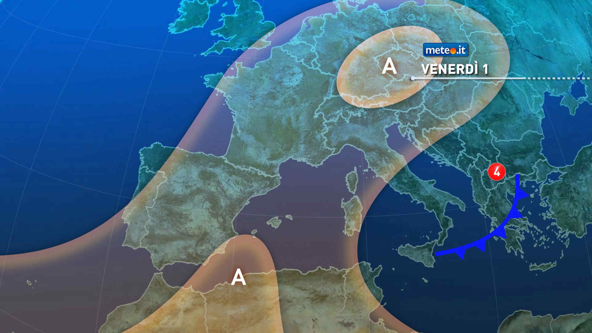 Meteo Primo Maggio: piogge all'estremo Sud e clima fresco! Sole altrove