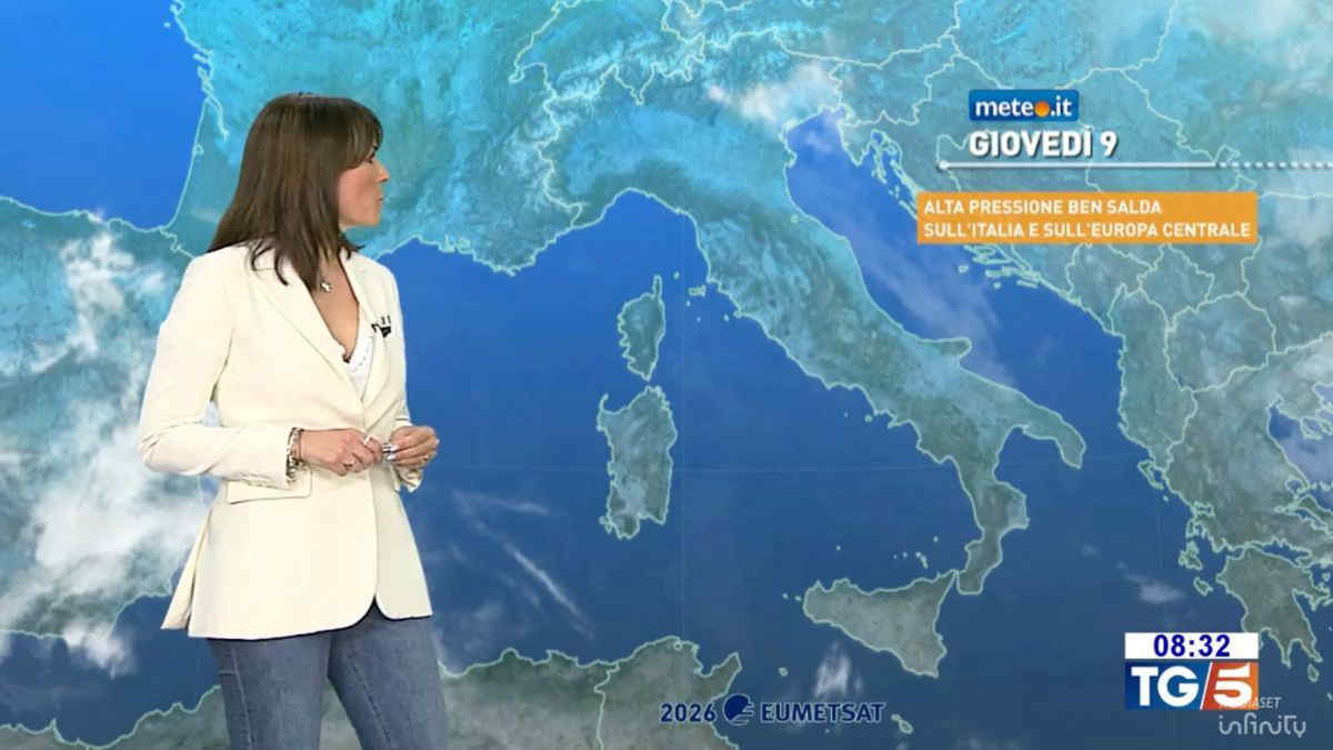 Meteo, lunga fase stabile: anche oggi temperature fino a 26 gradi