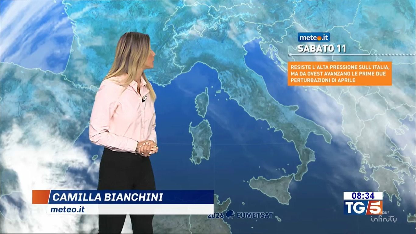 Meteo: oggi (11 aprile) bel tempo e clima caldo. Da domenica 12 prime piogge