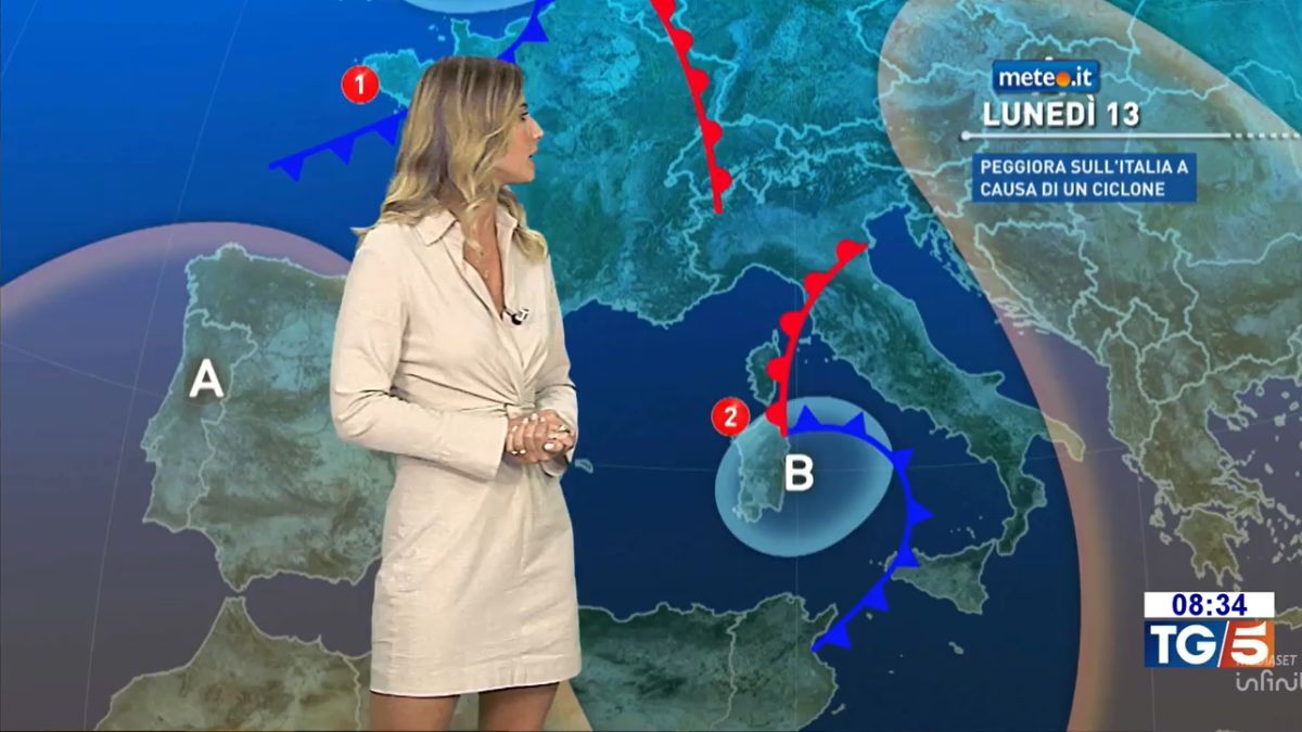 Meteo: 12 aprile con primi segnali di peggioramento! Maltempo da lunedì 13