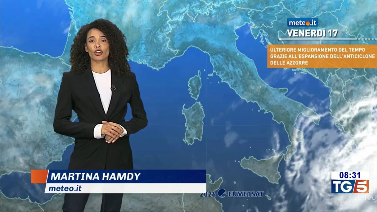 Meteo: rimonta l'alta pressione! 17-18 aprile con sole e clima quasi estivo