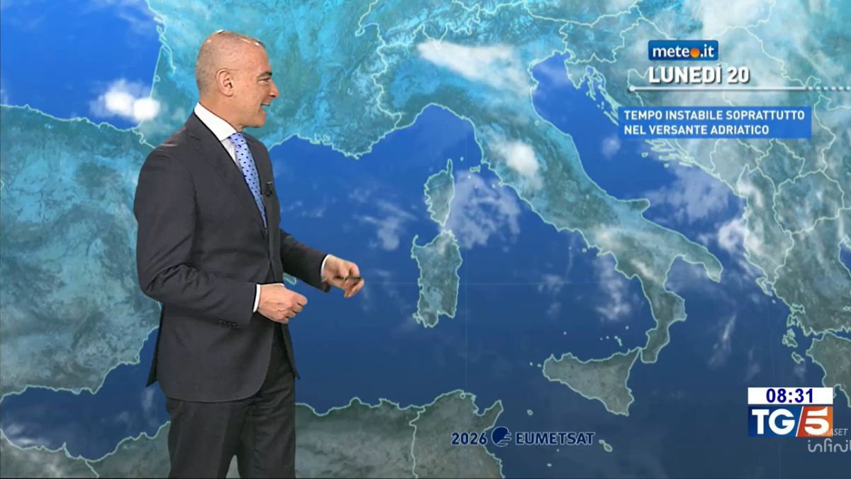 Meteo: 20 aprile con anticiclone in ritirata! Temporali e clima meno mite