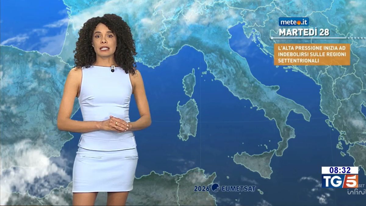 Meteo: oggi (28 aprile) l'alta pressione cede al Nord! Caldo anomalo al Sud