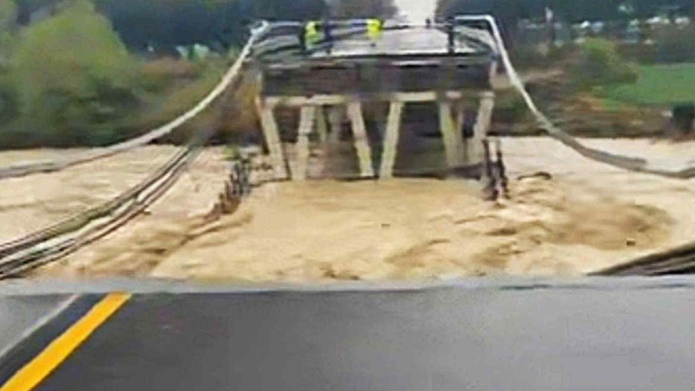 Emergenza maltempo: crolla un ponte. Allagamenti, danni e disagi tra Molise, Abruzzo e Puglia