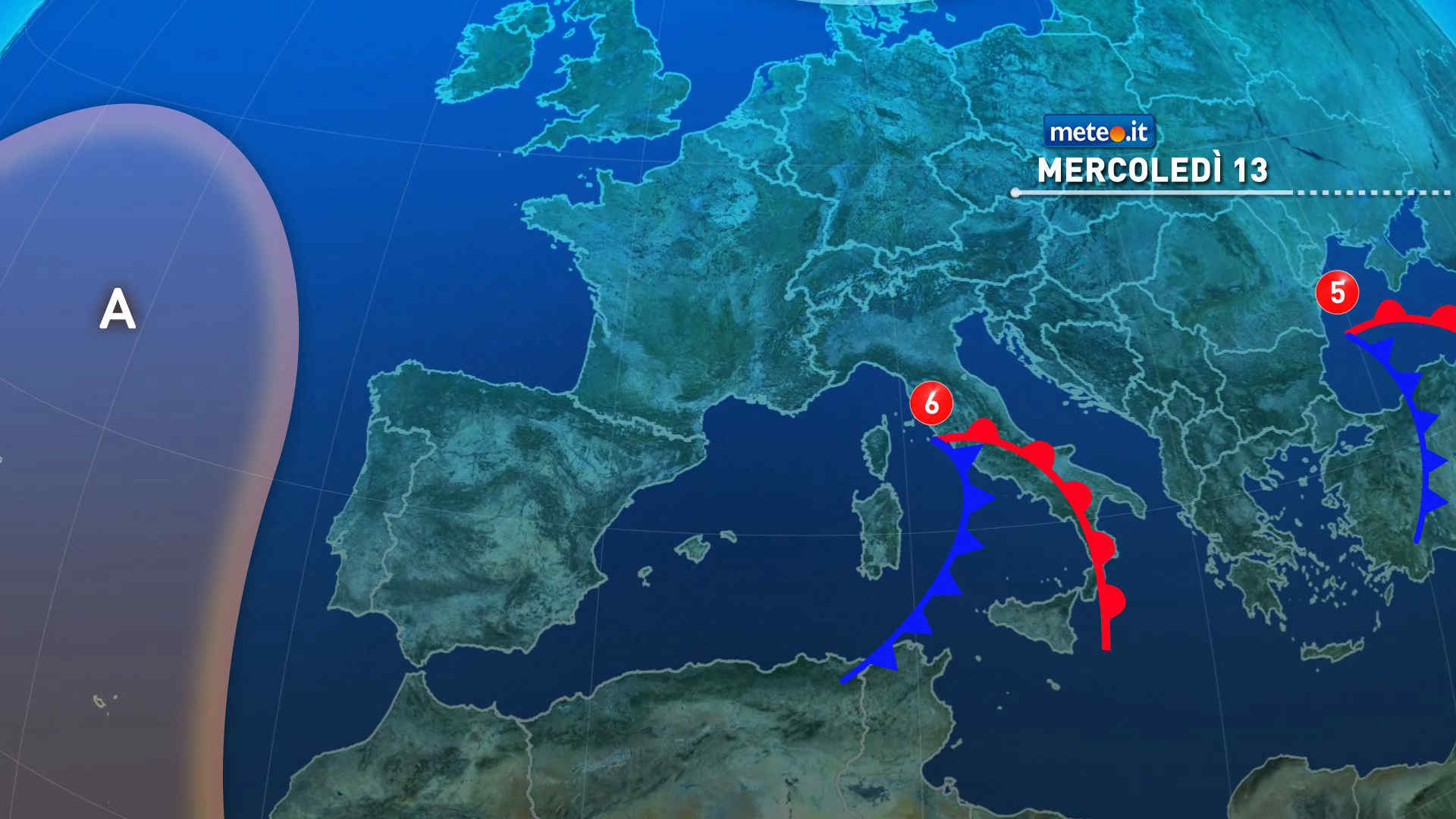 Meteo, 13 maggio instabile con temporali al Centro-sud: le previsioni
