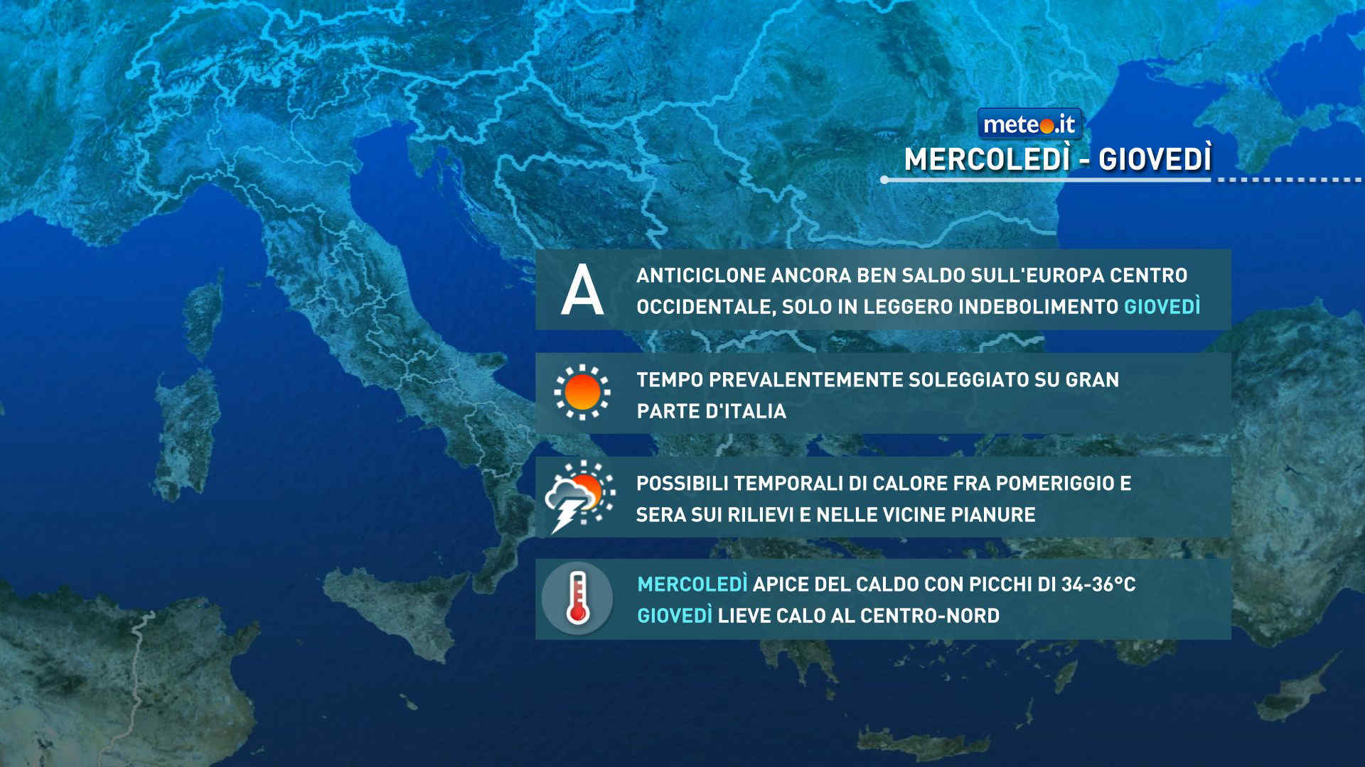 Meteo, 27 maggio con apice del caldo anomalo: picchi di 36 gradi