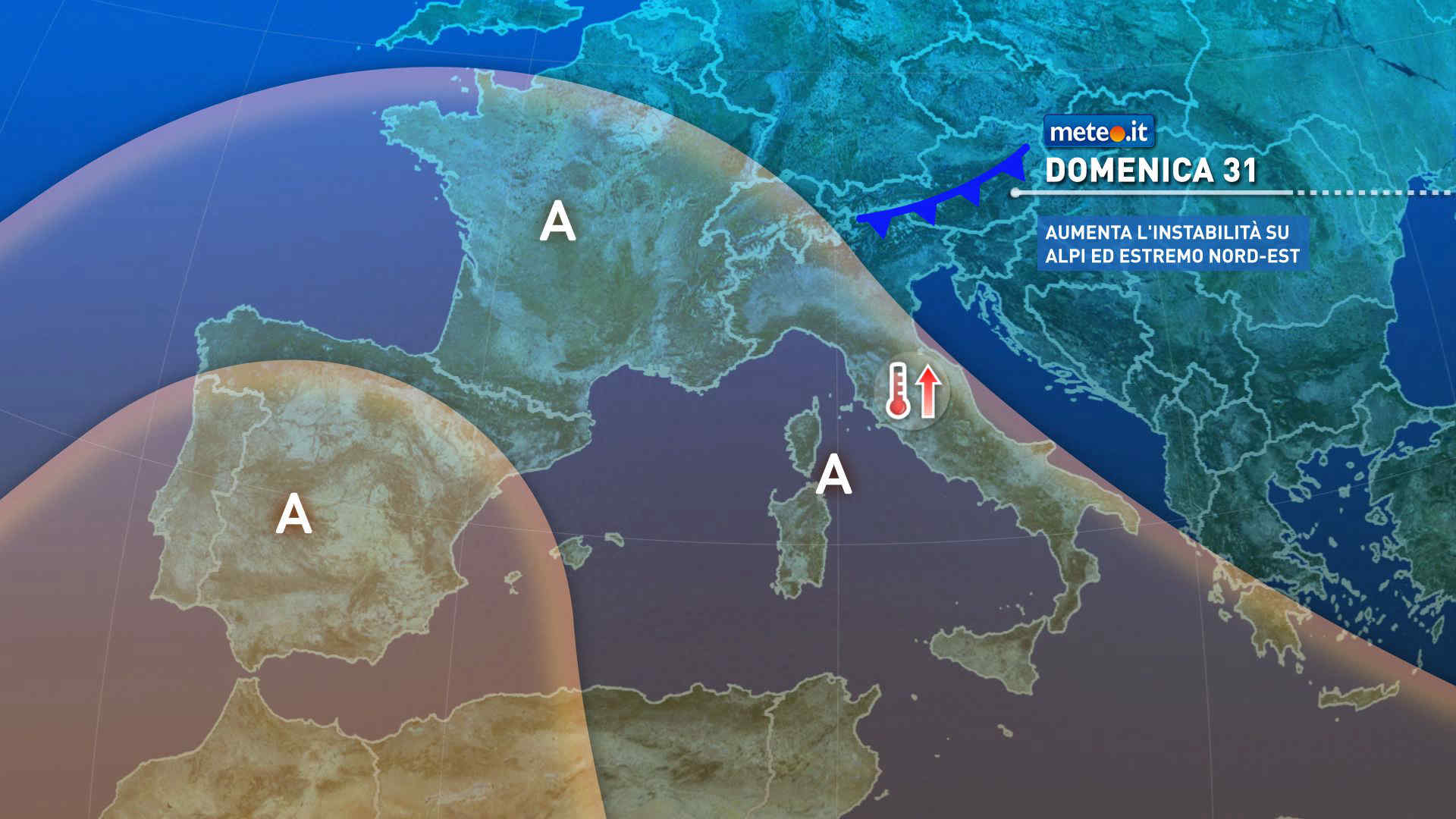 Meteo: ponte del 2 giugno con ritorno dei temporali al Nord!