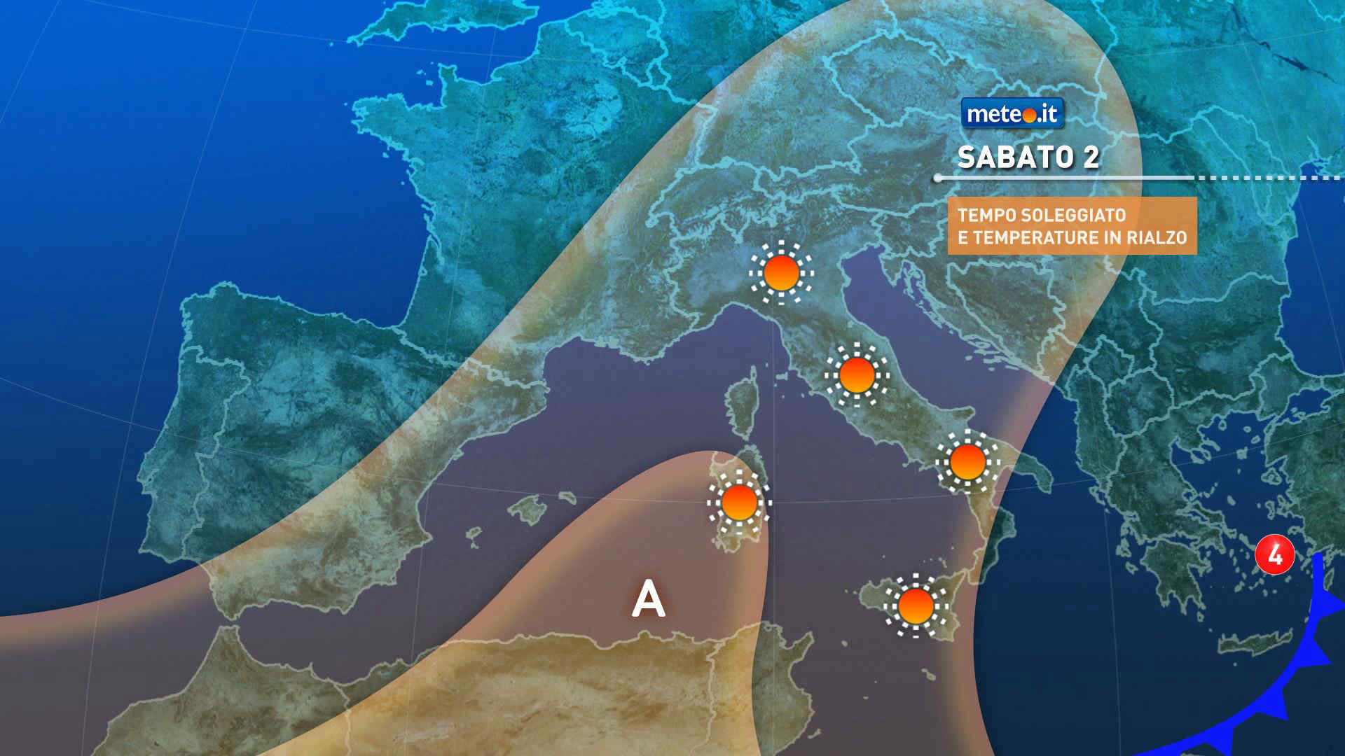Meteo, primo weekend di maggio soleggiato e ventoso: le previsioni