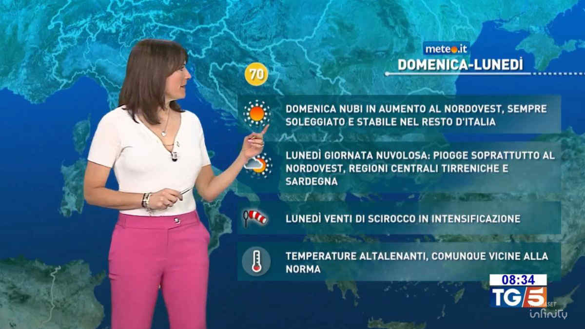 Meteo, 3 maggio con prevalenza di sole ma da lunedì nuova fase di maltempo