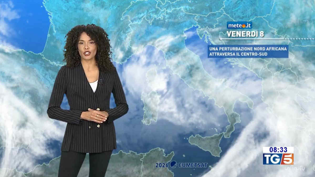 Meteo, perturbazione al Centro-sud: le previsioni dell'8-9 maggio