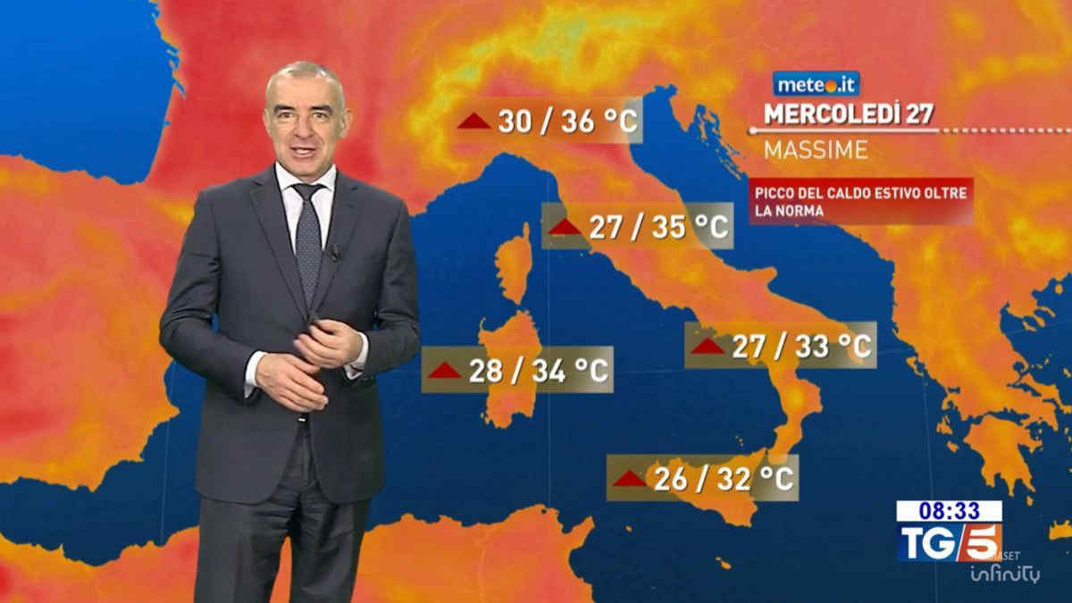 Meteo, maggio come luglio: fino a 36 gradi: le previsioni