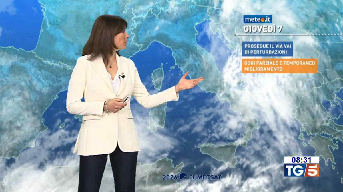 Meteo, giovedì 7 maggio di relativa tregua