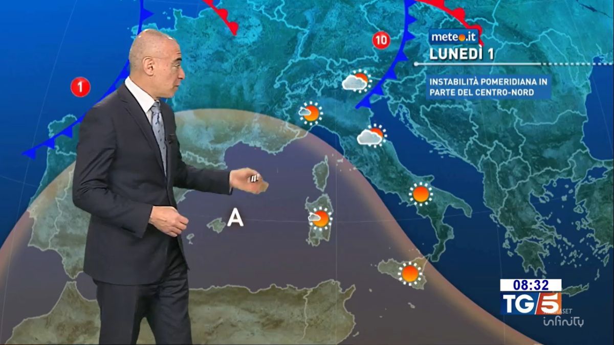 Meteo: ultimo giorno di maggio instabile al Centro-Nord. Le previsioni