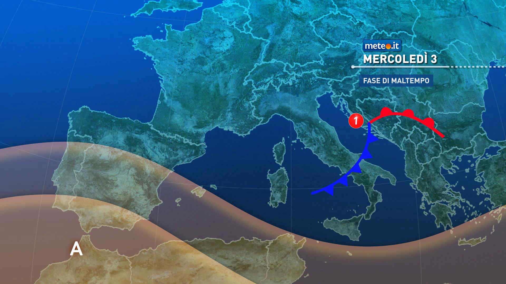 Meteo: prima decade di giugno spesso piovosa! La tendenza da giovedì 4