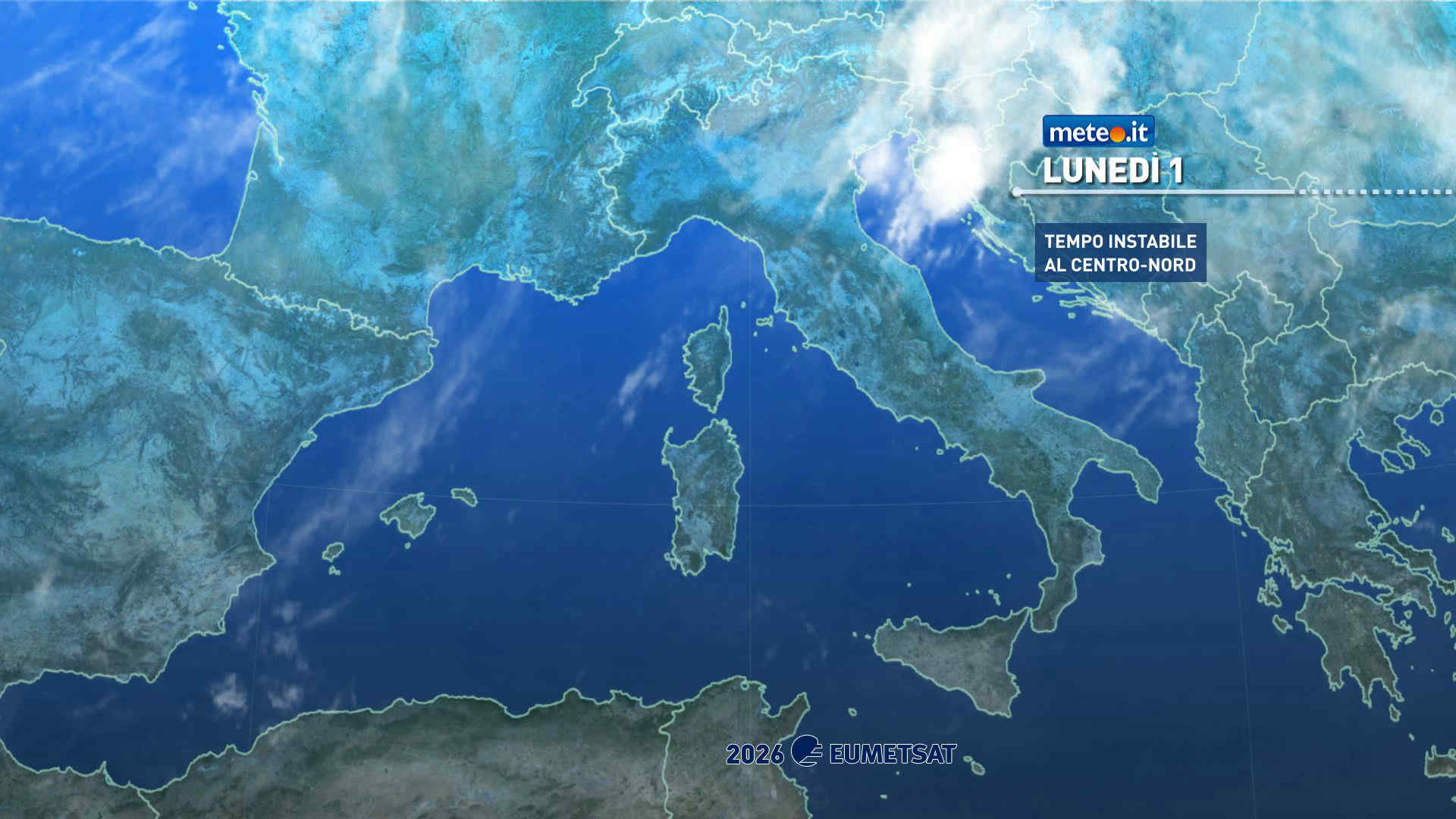 Meteo: giugno al via con temporali e caldo in attenuazione