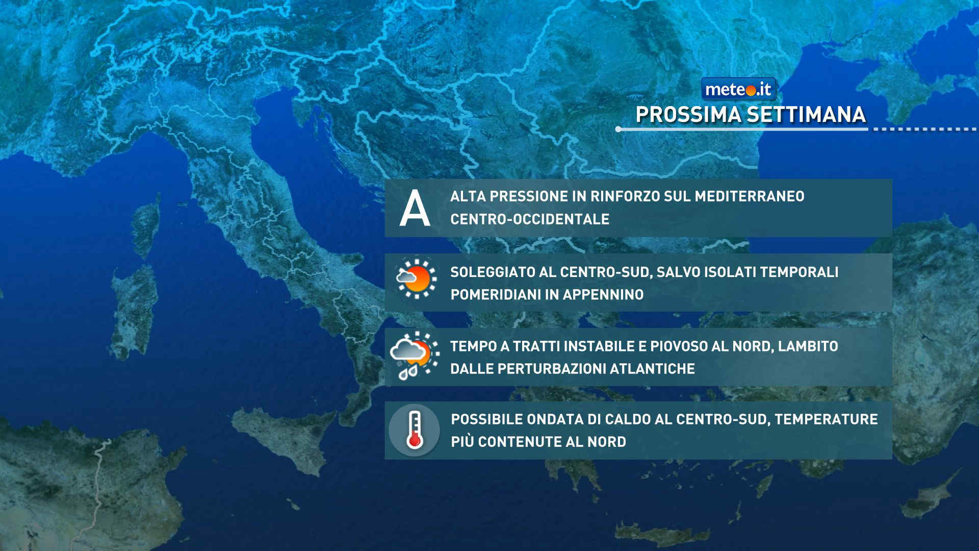 Meteo, dall'8 giugno fase più stabile in molte zone: la tendenza